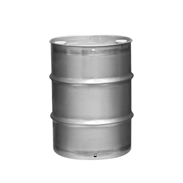 34 Gallon Stainless steel drums Closed top