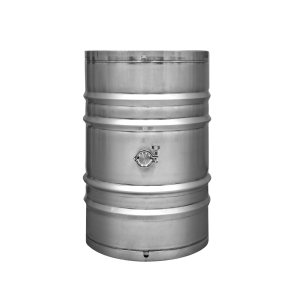 55 Gallon Stainless steel wine drums Closed top