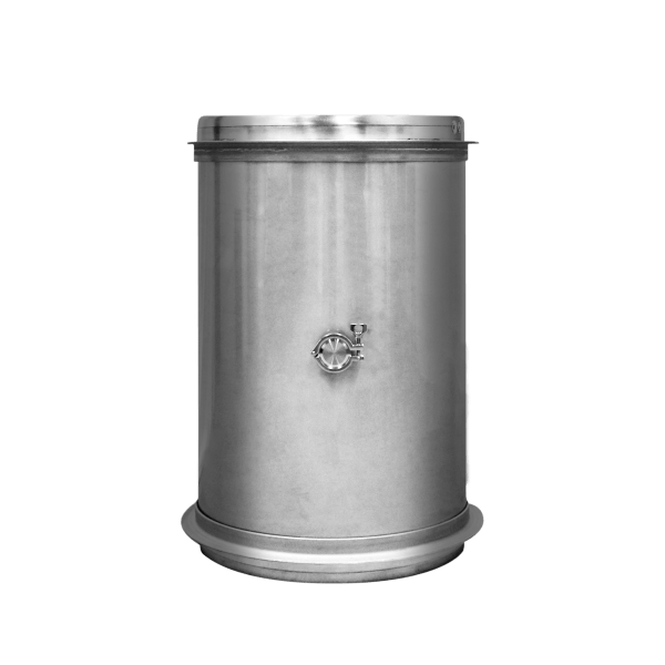 60 Gallon Stainless steel wine drums Closed top