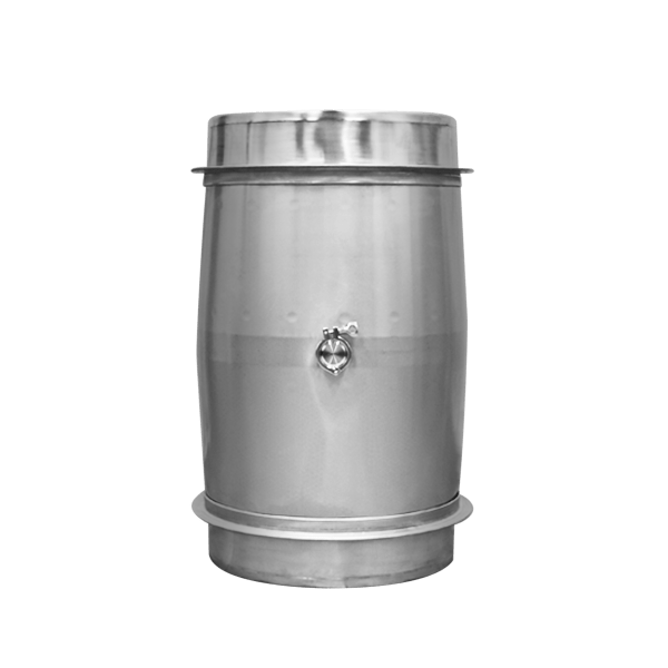 80 Gallon Stainless steel wine drums Closed top